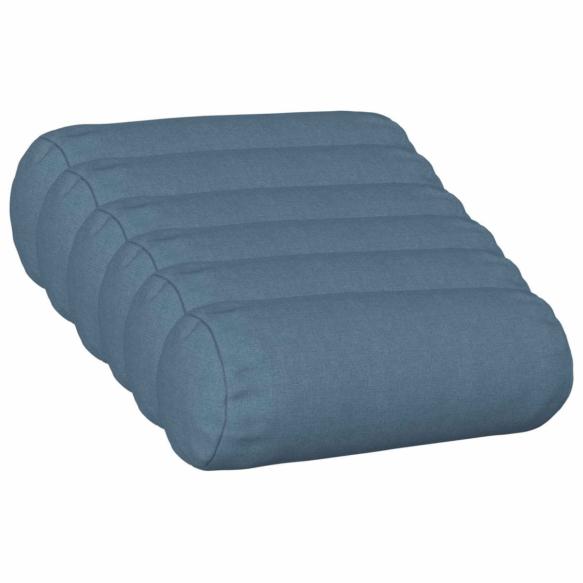 vidaXL Cushion with Pillow HEERLEN 6 pcs Jeans Blue Fabric