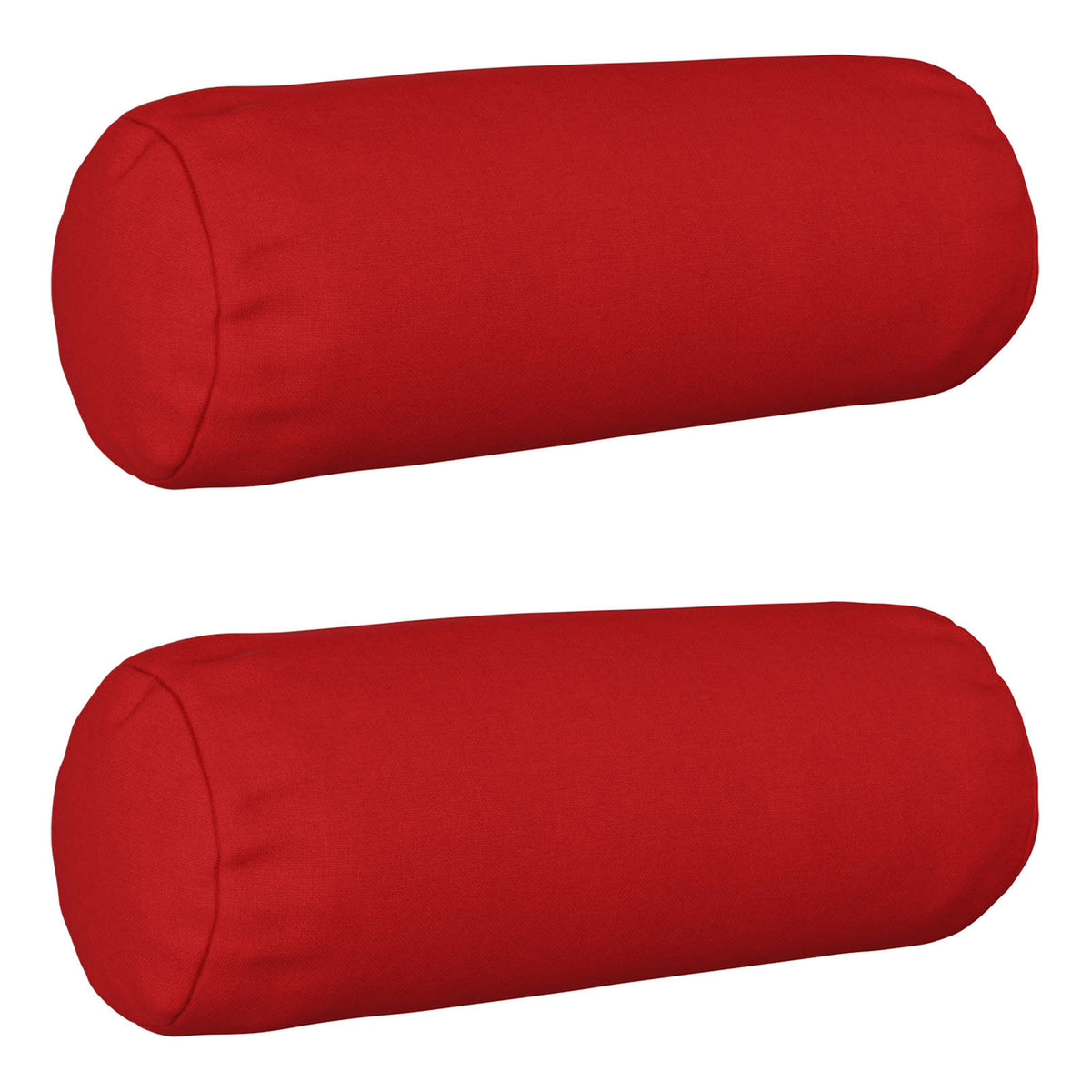 vidaXL Cushion with Pillow HEERLEN 2 pcs Red Fabric