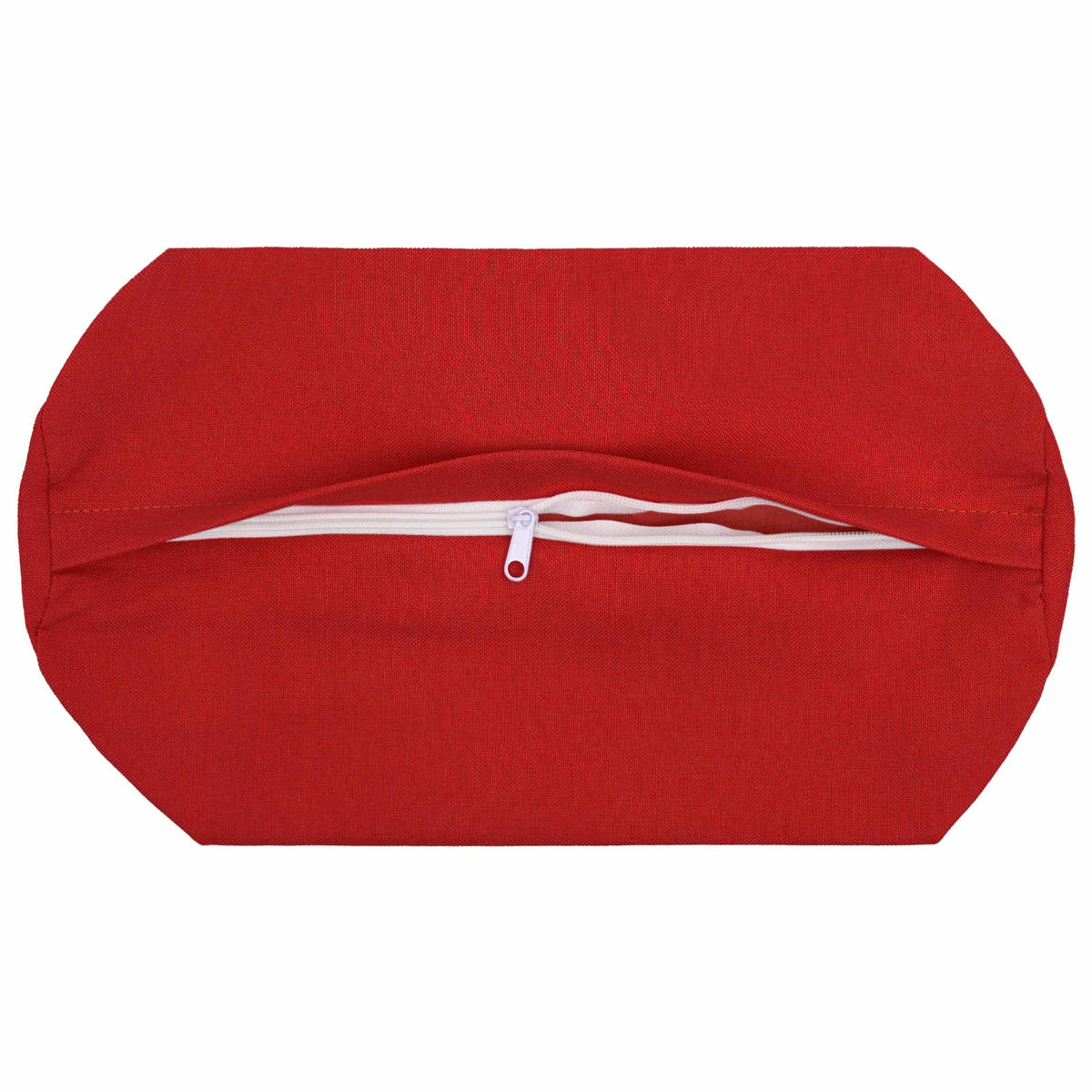 vidaXL Cushion with Pillow HEERLEN 2 pcs Red Fabric