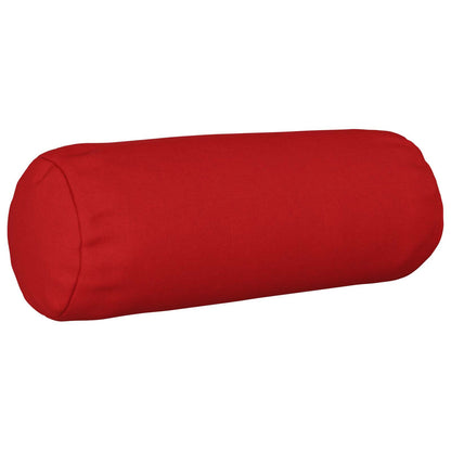 vidaXL Cushion with Pillow HEERLEN 6 pcs Red Fabric