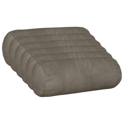 vidaXL Cushion with Pillow HEERLEN 6 pcs Light Grey Velvet