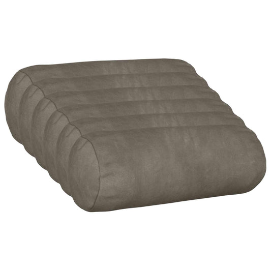 vidaXL Cushion with Pillow HEERLEN 6 pcs Light Grey Velvet