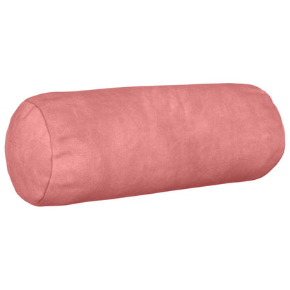 vidaXL Cushion with Pillow HEERLEN 2 pcs Pink Velvet