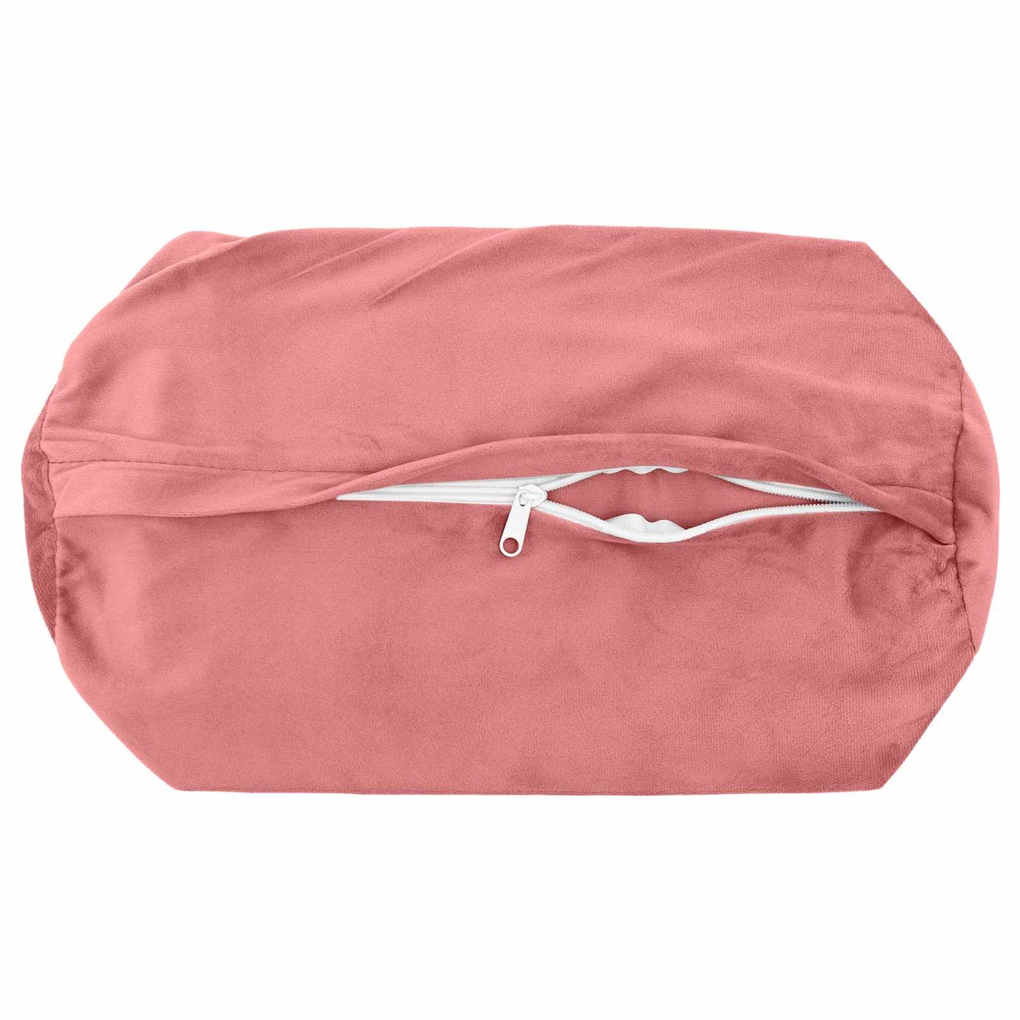vidaXL Cushion with Pillow HEERLEN 2 pcs Pink Velvet