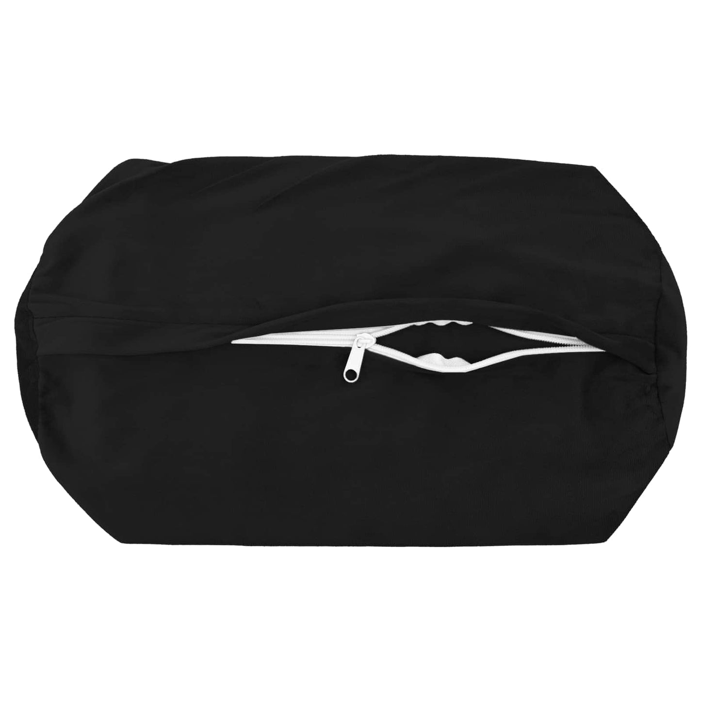 vidaXL Cushion with Pillow HEERLEN 2 pcs Black Velvet