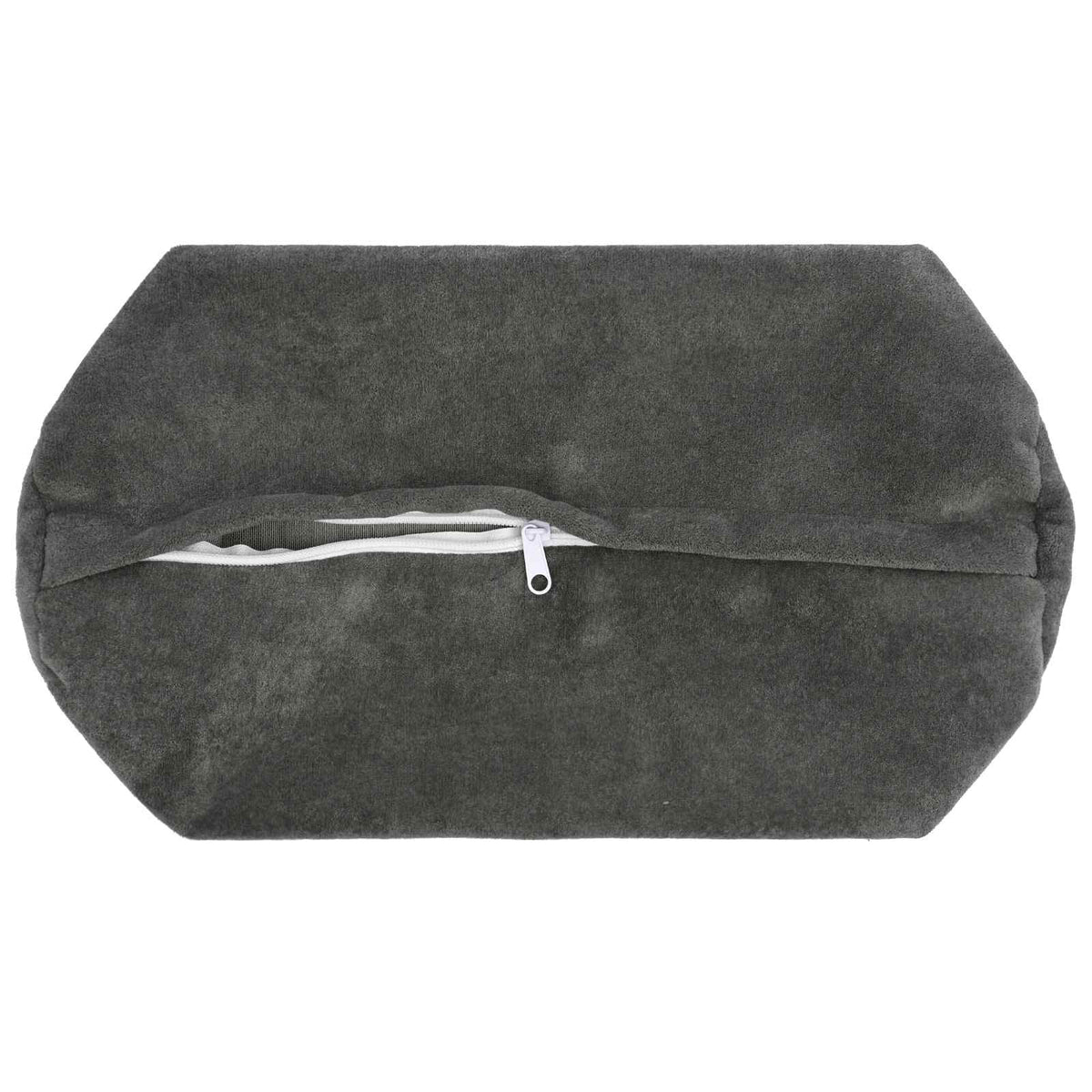 vidaXL Cushion with Pillow HEERLEN 2 pcs Anthracite Microfiber Fleece