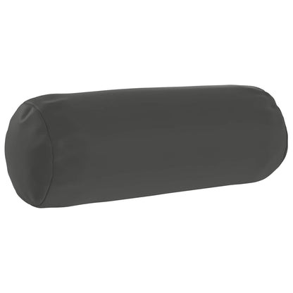 vidaXL Cushion with Pillow HEERLEN 2 pcs Anthracite Polyester