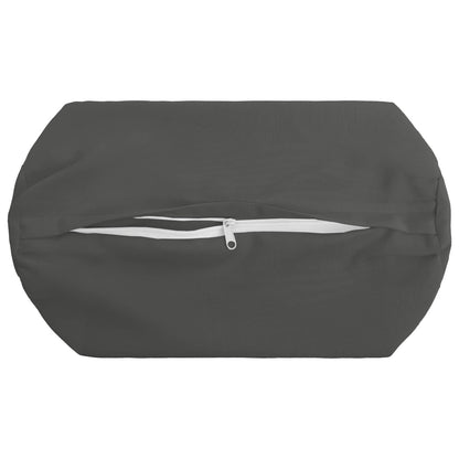 vidaXL Cushion with Pillow HEERLEN 2 pcs Anthracite Polyester