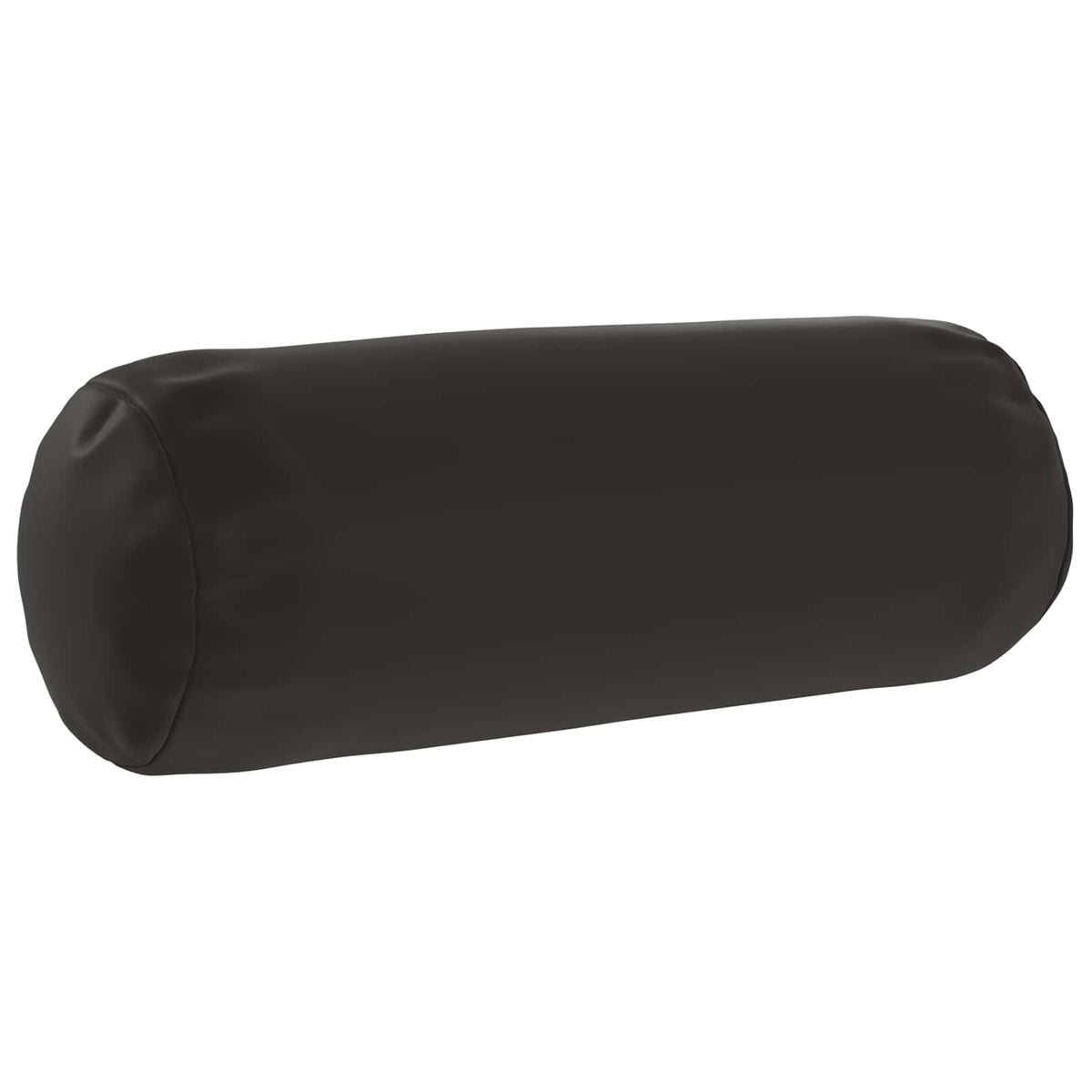 vidaXL Throw Pillow 6 pcs HEERLEN Black Dia. 15 x 40 cm Polyester