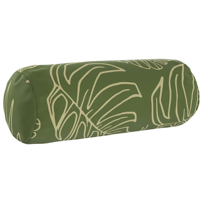 vidaXL Throw Pillow 6 pcs HEERLEN Leaf Design Dia. 15 x 40 cm