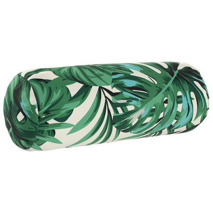 vidaXL Throw Pillow 6 pcs HEERLEN Leaf Pattern Dia. 15 x 40 cm