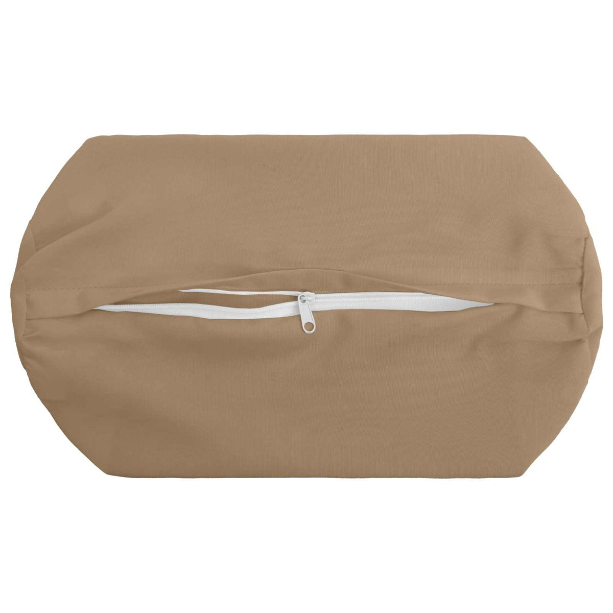 vidaXL Throw Pillow 6 pcs HEERLEN Taupe Dia. 15 x 40 cm Polyester