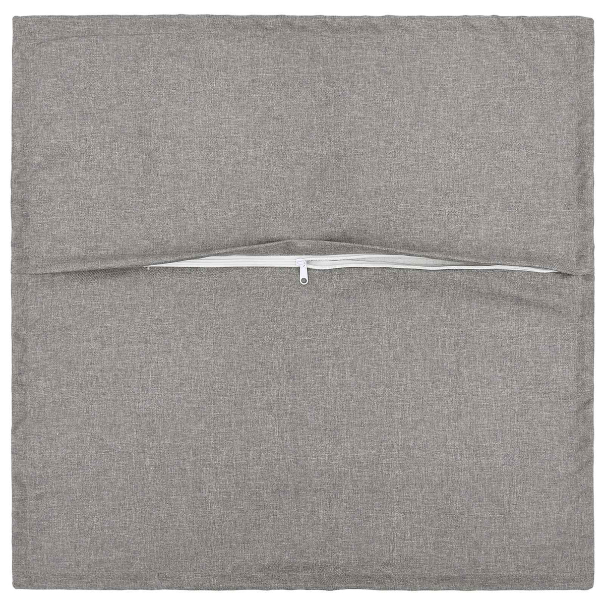 vidaXL Cushion with Pillow HOUTEN 2 pcs Cloud Grey Faux Linen