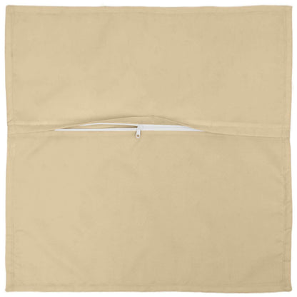 vidaXL Cushion with Pillow HOUTEN 6 pcs Beige Polyester