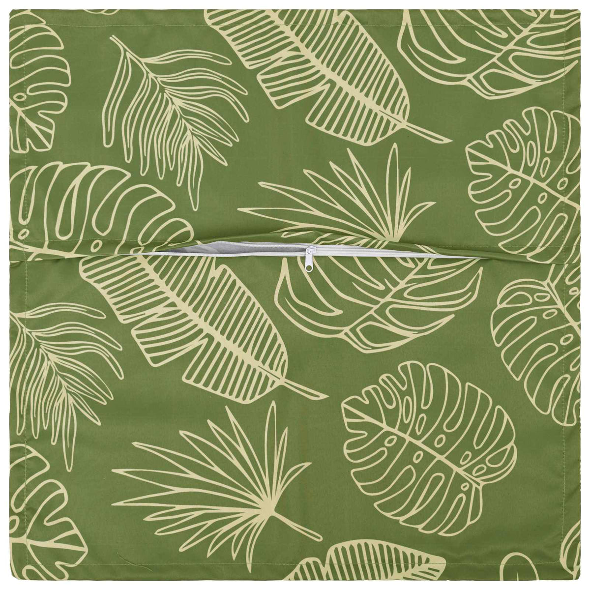 vidaXL Cushion Leaf with Pillow HOUTEN 2 pcs Leaf Design Polyester