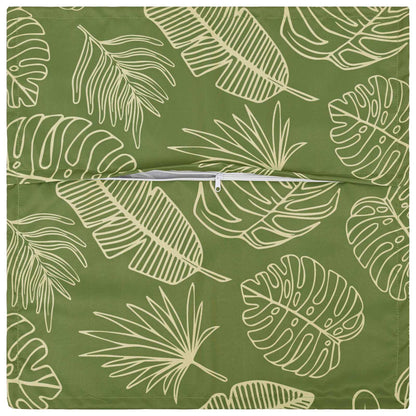 vidaXL Cushion Leaf with Pillow HOUTEN 2 pcs Leaf Design Polyester