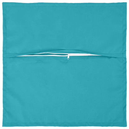 vidaXL Cushion with Pillow HOUTEN 6 pcs Turquoise Polyester