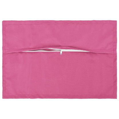 vidaXL Cushion with Pillow HOUTEN 2 pcs Pink Polyester
