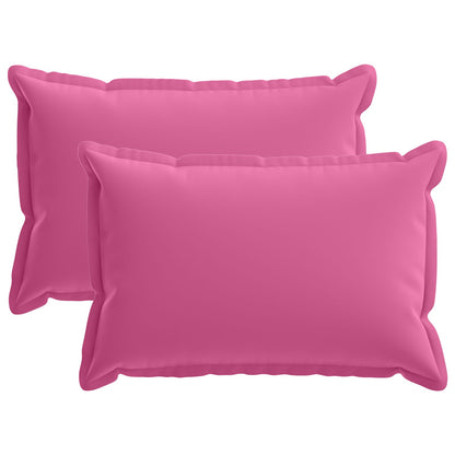 vidaXL Cushion with Pillow HOUTEN 2 pcs Pink Polyester