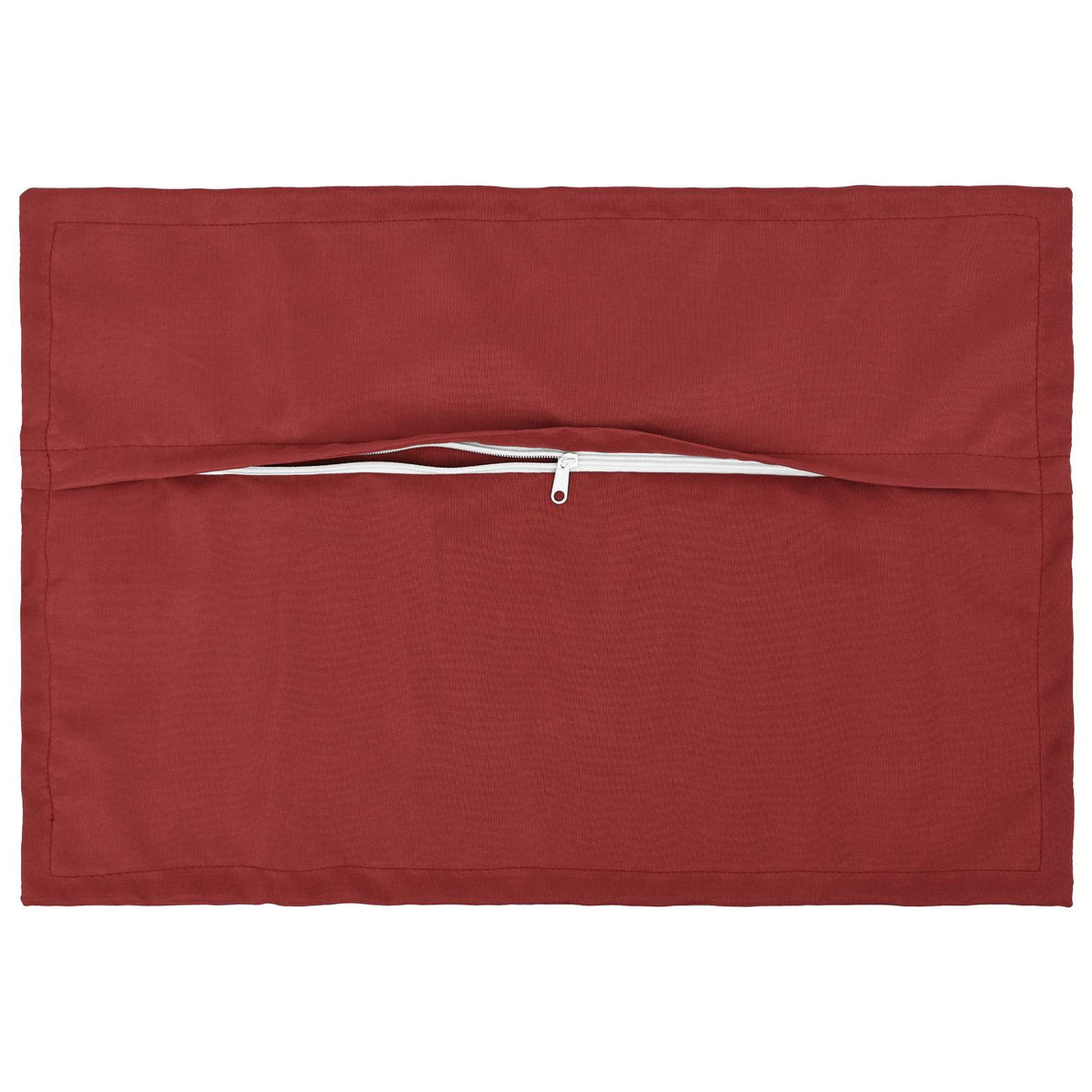 vidaXL Cushion with Pillow HOUTEN 2 pcs Wine Red Polyester