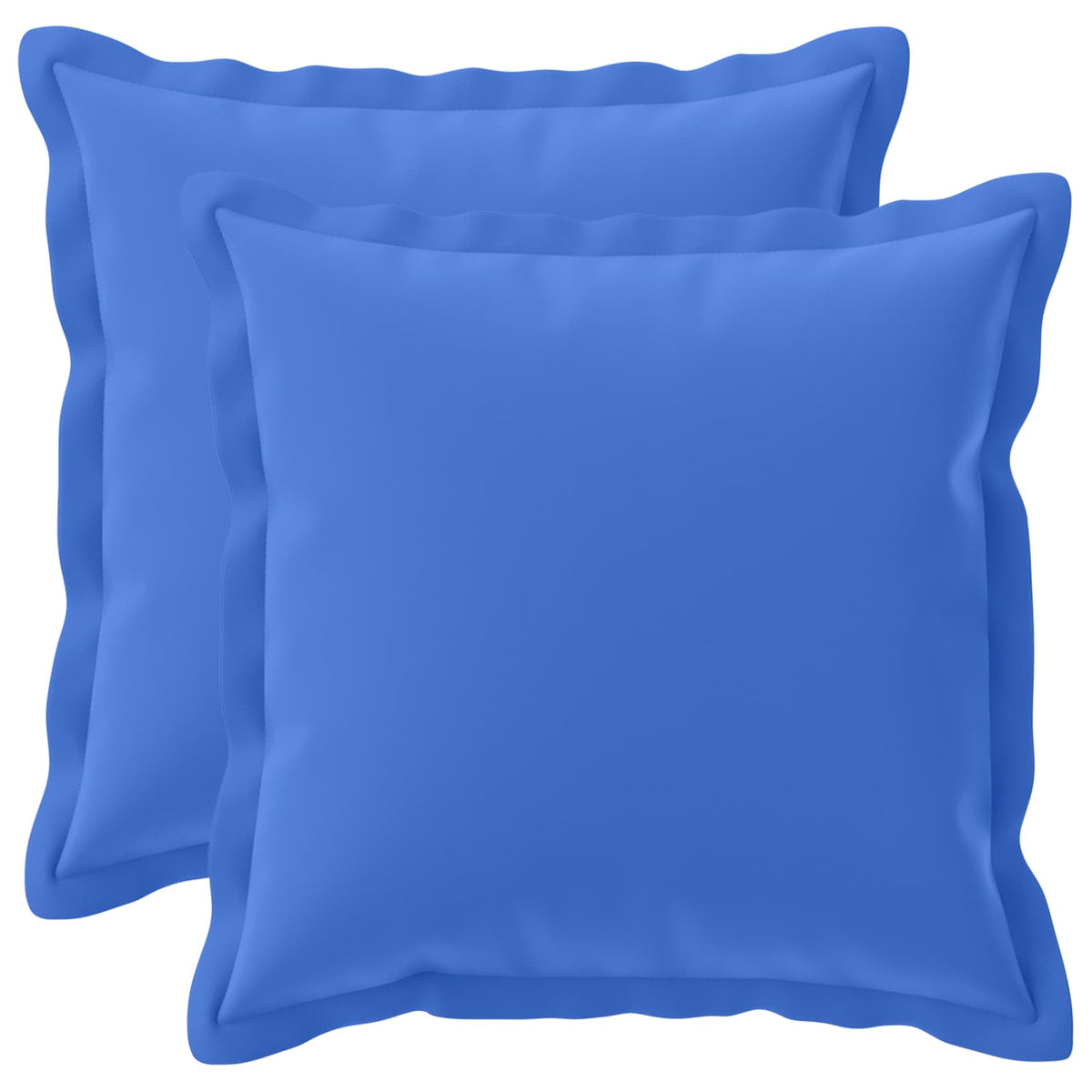 vidaXL Cushion with Pillow HOUTEN 2 pcs Royal Blue Polyester