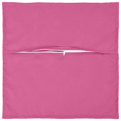 vidaXL Cushion with Pillow HOUTEN 2 pcs Pink Polyester