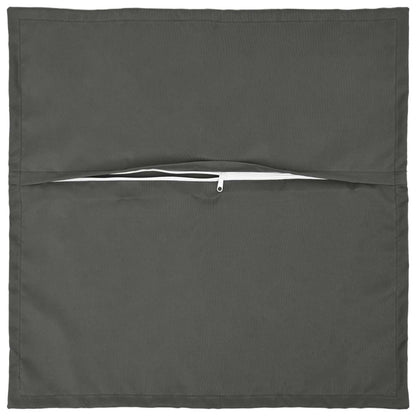 vidaXL Cushion with Pillow HOUTEN 6 pcs Anthracite Polyester