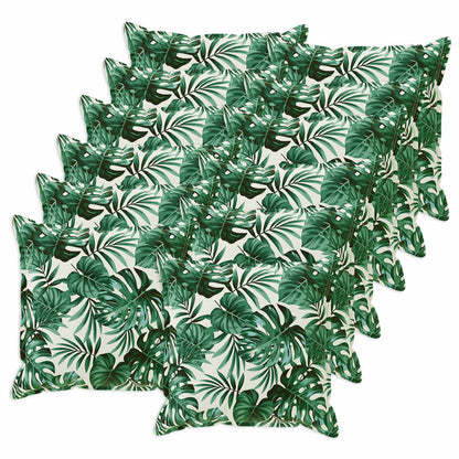 vidaXL Cushion Leaf with Pillow HOUTEN 12 pcs Leaf Pattern Polyester