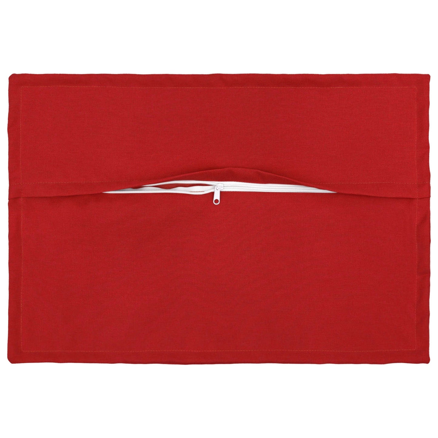 vidaXL Cushion with Pillow HOUTEN 2 pcs Red Faux Linen