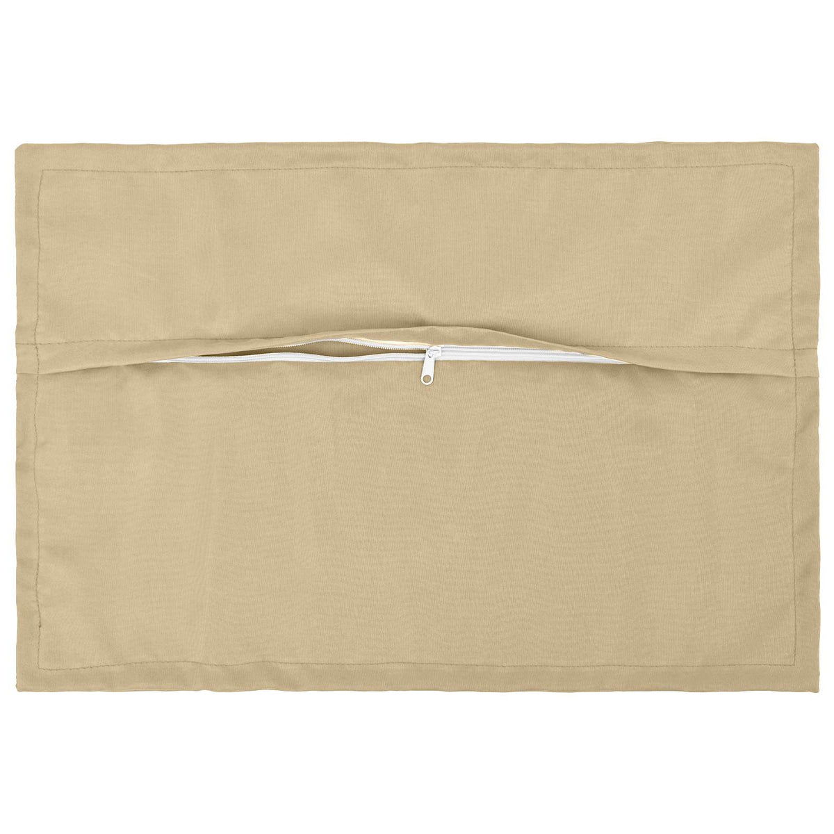 vidaXL Cushion with Pillow HOUTEN 2 pcs Beige Polyester