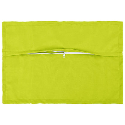 vidaXL Cushion with Pillow HOUTEN 2 pcs Bright Green Polyester