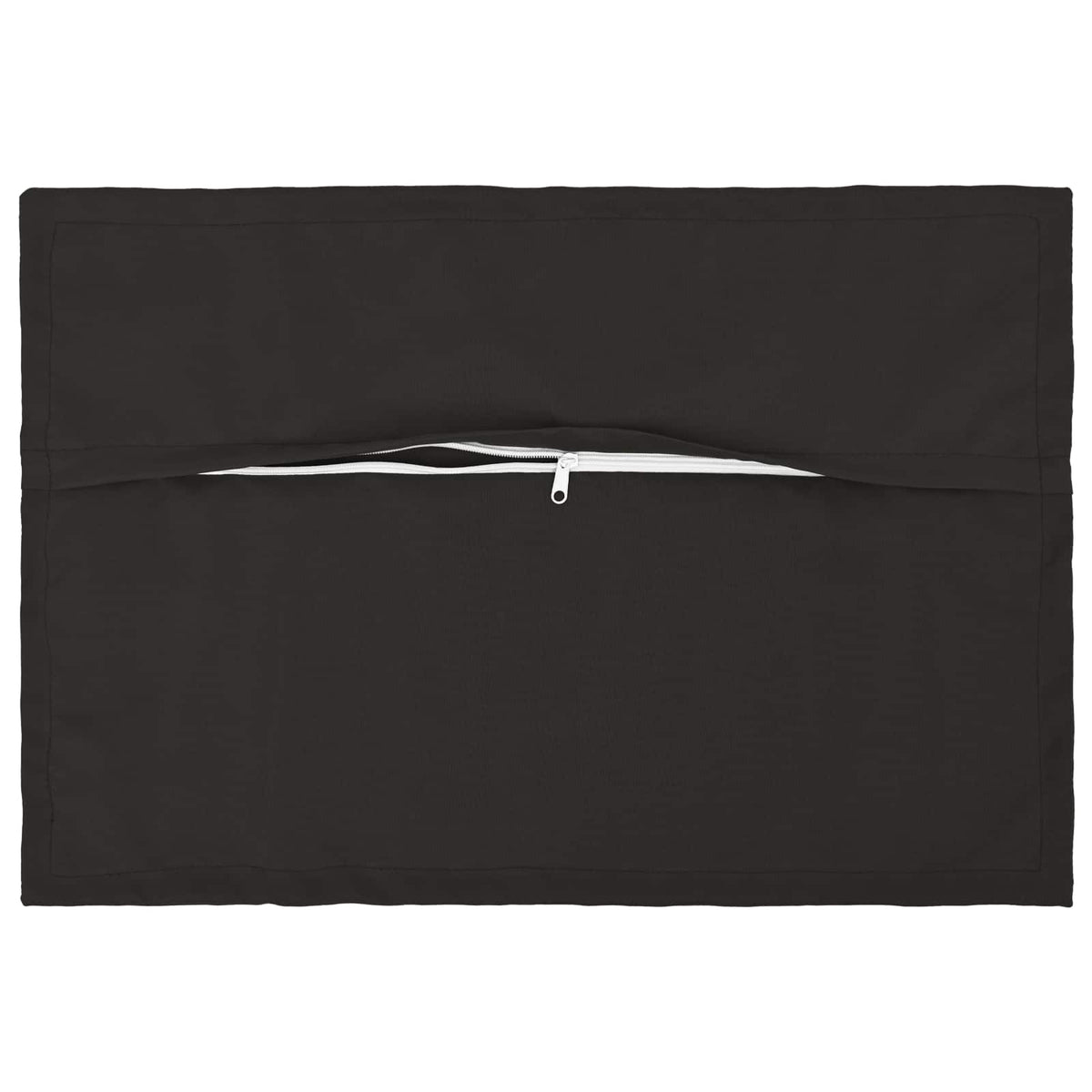 vidaXL Cushion with Pillow HOUTEN 6 pcs Black Polyester