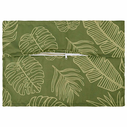 vidaXL Cushion Leaf with Pillow HOUTEN 2 pcs Leaf Design Polyester