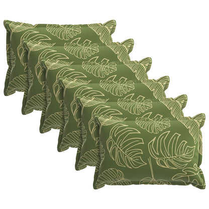 vidaXL Cushion Leaf with Pillow HOUTEN 6 pcs Leaf Design Polyester