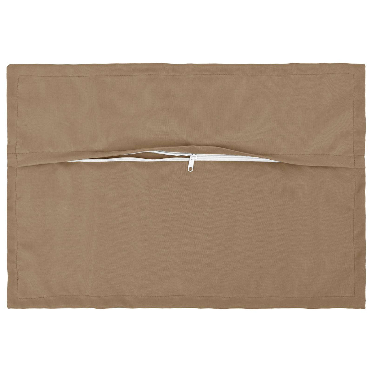 vidaXL Cushion with Pillow HOUTEN 2 pcs Taupe Polyester