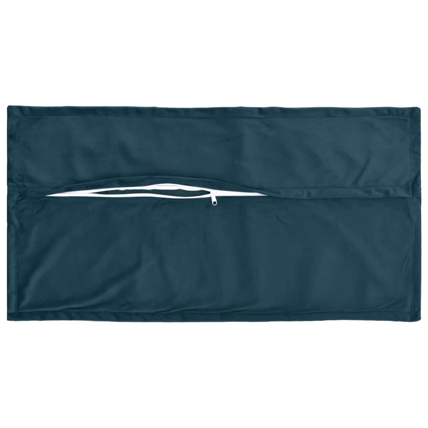 vidaXL Cushion with Pillow HOUTEN 6 pcs Blue Velvet