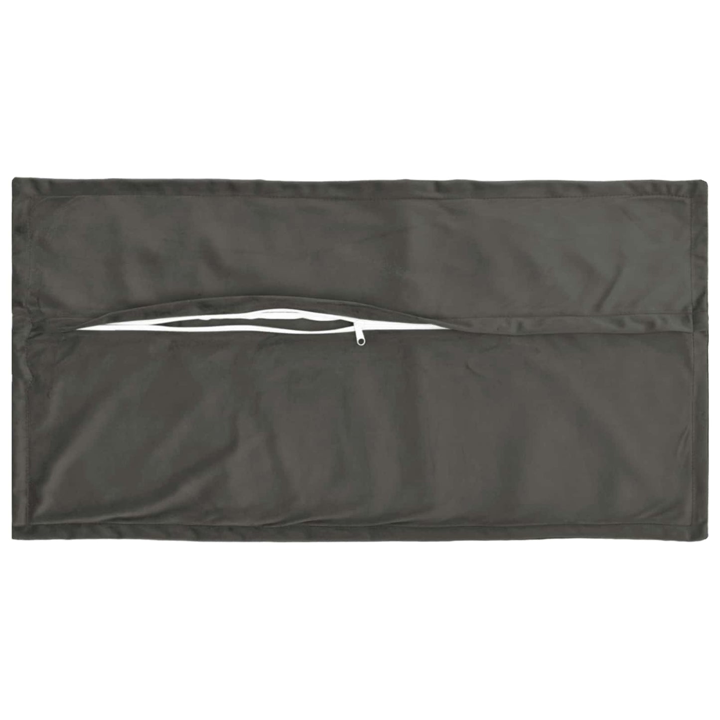vidaXL Cushion with Pillow HOUTEN 6 pcs Dark Grey Velvet