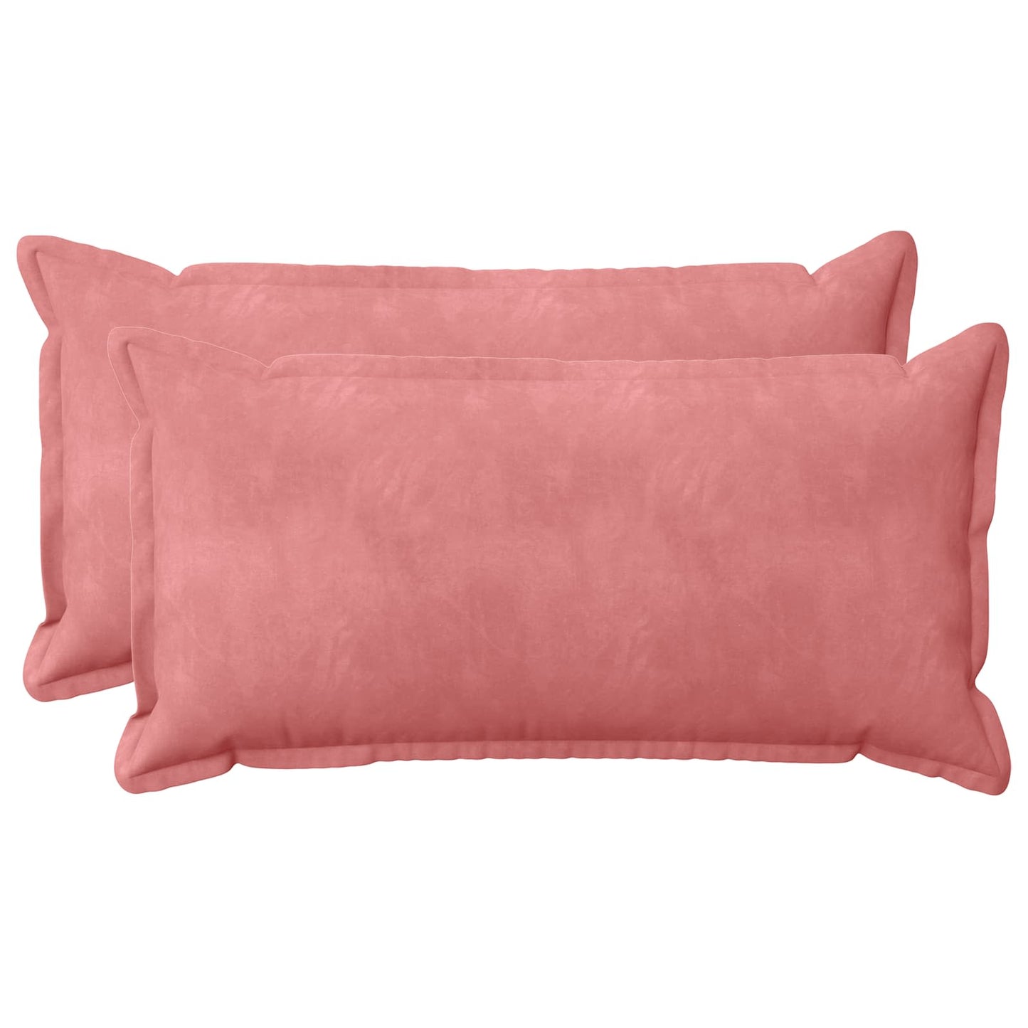vidaXL Cushion with Pillow HOUTEN 2 pcs Pink Velvet