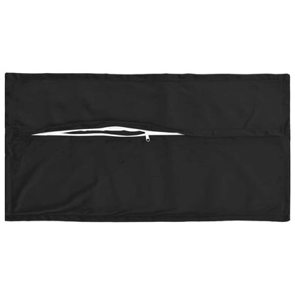 vidaXL Cushion with Pillow HOUTEN 6 pcs Black Velvet