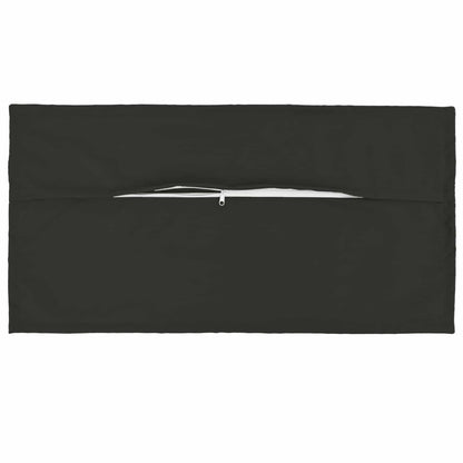 vidaXL Cushion with Pillow HOUTEN 6 pcs Black Polyester