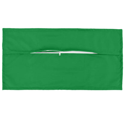 vidaXL Cushion with Pillow HOUTEN 6 pcs Green Polyester