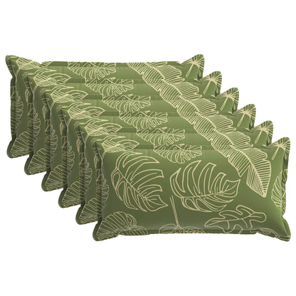 vidaXL Cushion Leaf with Pillow HOUTEN 6 pcs Leaf Design Polyester