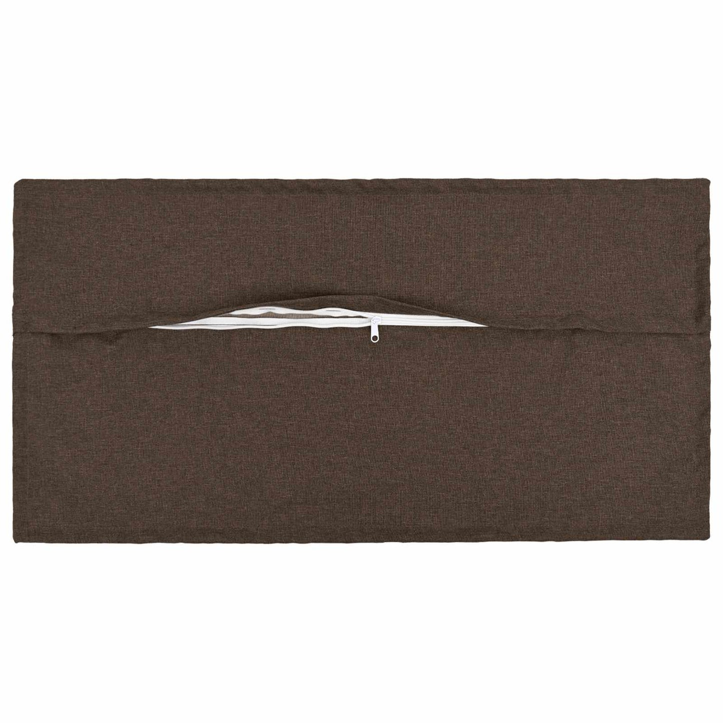vidaXL Cushion with Pillow HOUTEN 2 pcs Taupe Faux Linen