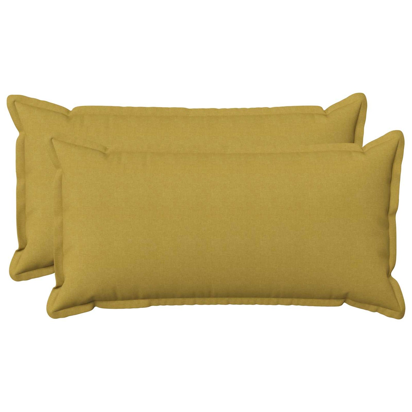 vidaXL Cushion with Pillow HOUTEN 2 pcs Light Green Faux Linen