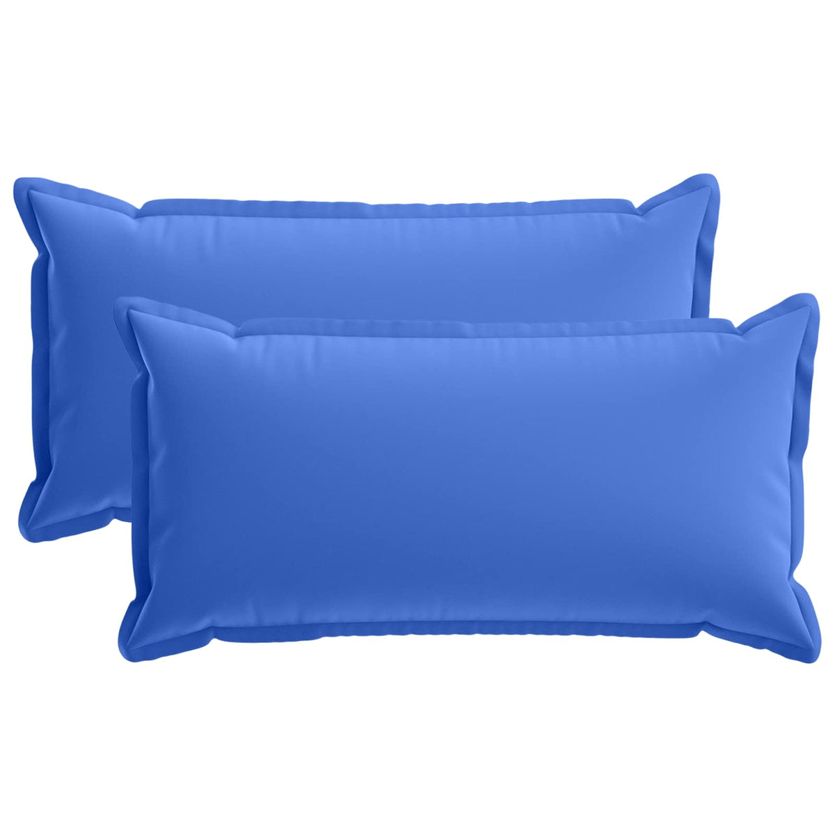 vidaXL Cushion with Pillow HOUTEN 2 pcs Royal Blue Polyester
