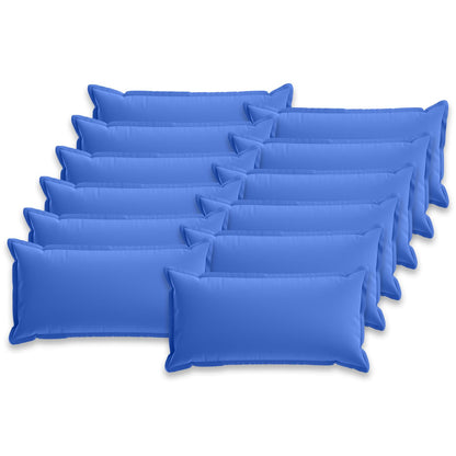 vidaXL Cushion with Pillow HOUTEN 12 pcs Royal Blue Polyester