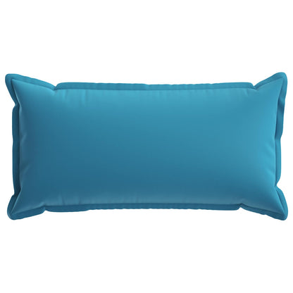 vidaXL Cushion with Pillow HOUTEN 12 pcs Light Blue Polyester