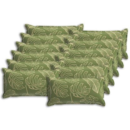 vidaXL Cushion Leaf with Pillow HOUTEN 12 pcs Leaf Design Polyester
