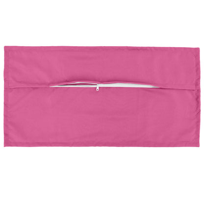 vidaXL Cushion with Pillow HOUTEN 2 pcs Pink Polyester