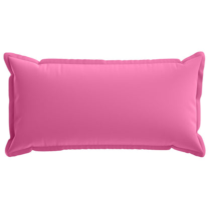 vidaXL Cushion with Pillow HOUTEN 12 pcs Pink Polyester